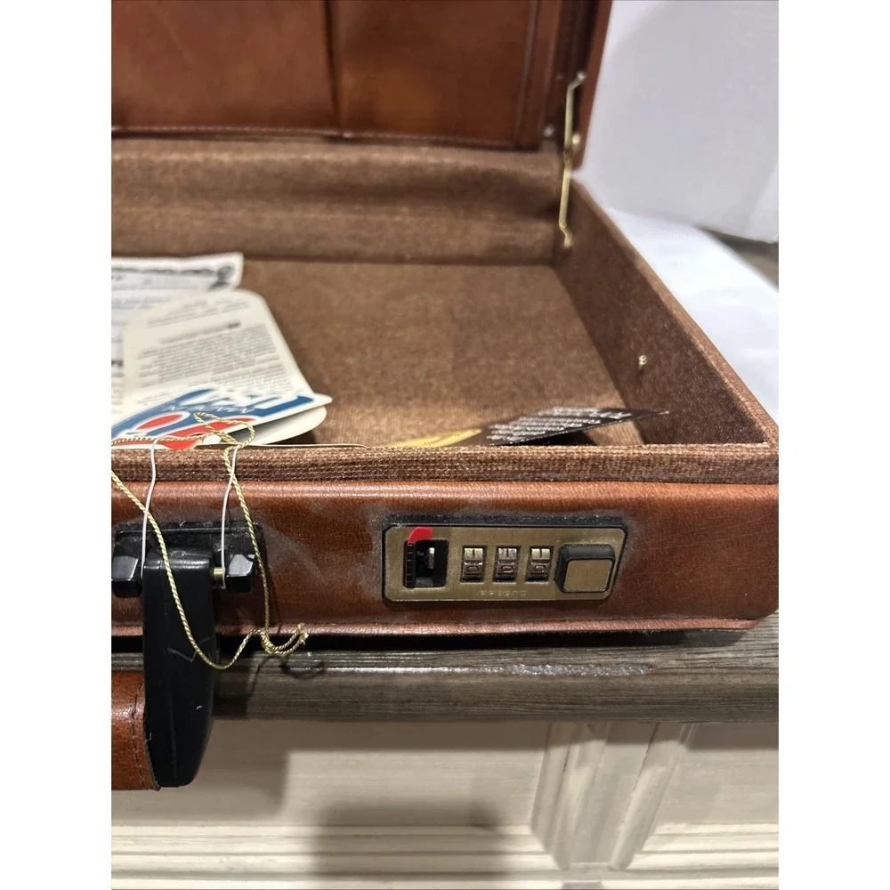 Pucci Italian Leather Briefcase 